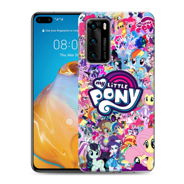 Силиконовый чехол на Huawei P40 с принтом My little pony Дружба чудо Силиконовый чехол на Huawei P40 с принтом My little pony Дружба чудо