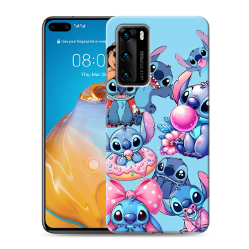 Силиконовый чехол на Huawei P40 с принтом Лило и Стич