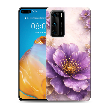 Силиконовый чехол на Huawei P40 с принтом женский Силиконовый чехол на Huawei P40 с принтом женский