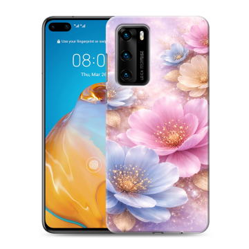 Силиконовый чехол на Huawei P40 с принтом женский Силиконовый чехол на Huawei P40 с принтом женский