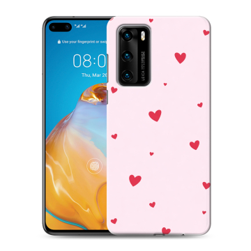 Силиконовый чехол на Huawei P40 с принтом для девочек Силиконовый чехол на Huawei P40 с принтом для девочек