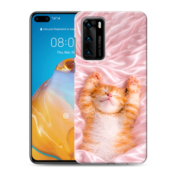 Силиконовый чехол на Huawei P40 с принтом женский Силиконовый чехол на Huawei P40 с принтом женский