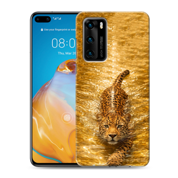 Силиконовый чехол на Huawei P40 с принтом женский Силиконовый чехол на Huawei P40 с принтом женский