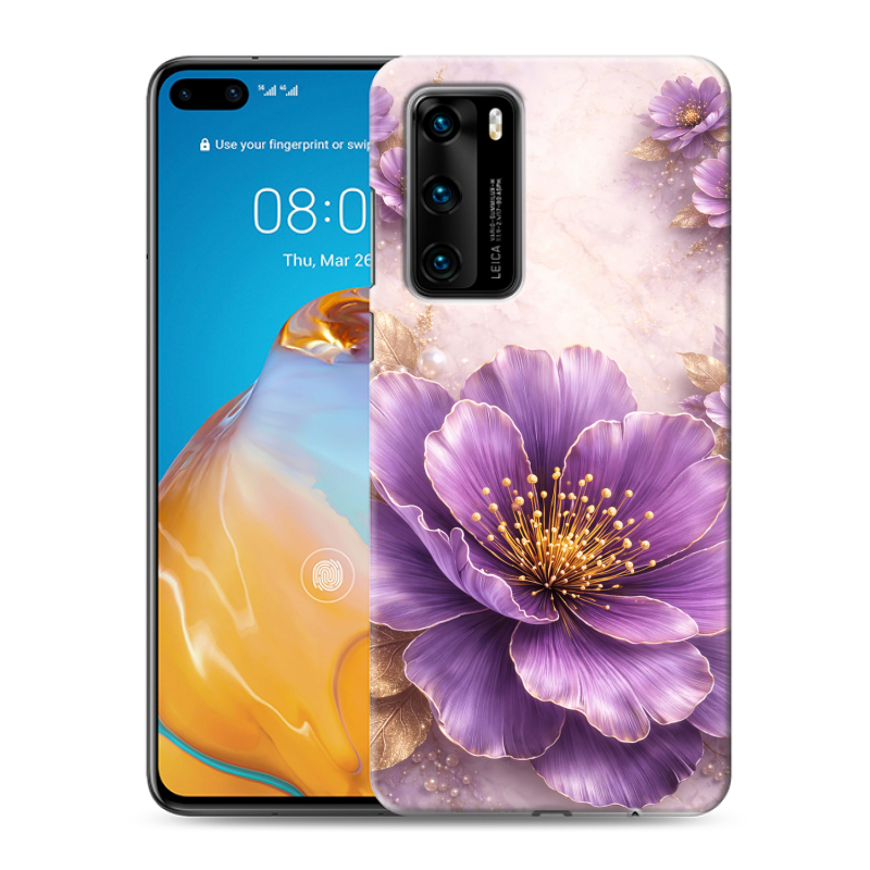 Силиконовый чехол на Huawei P40 с принтом женский Силиконовый чехол на Huawei P40 с принтом женский