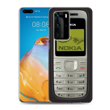 Силиконовый чехол на Huawei P40 Pro с принтом Ретро Нокия Силиконовый чехол на Huawei P40 Pro с принтом Ретро Нокия