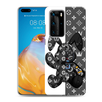 Силиконовый чехол на Huawei P40 Pro с принтом Луи робот Силиконовый чехол на Huawei P40 Pro с принтом Луи робот