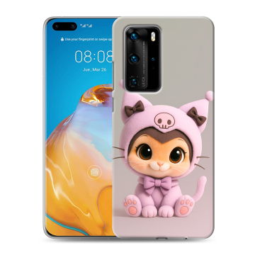 Силиконовый чехол на Huawei P40 Pro с принтом Куроми Kuromi Силиконовый чехол на Huawei P40 Pro с принтом Куроми Kuromi