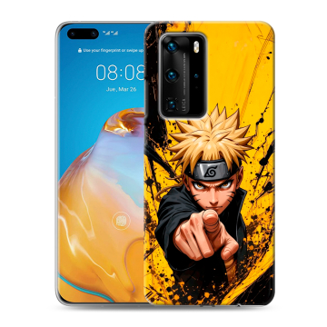 Силиконовый чехол на Huawei P40 Pro с принтом Naruto Наруто Силиконовый чехол на Huawei P40 Pro с принтом Naruto Наруто