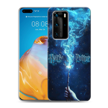 Силиконовый чехол на Huawei P40 Pro с принтом Harry Potter Гарри Поттер Силиконовый чехол на Huawei P40 Pro с принтом Harry Potter Гарри Поттер