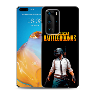 Силиконовый чехол на Huawei P40 Pro с принтом PUGB ПАГБ Силиконовый чехол на Huawei P40 Pro с принтом PUGB ПАГБ