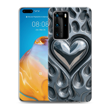 Силиконовый чехол на Huawei P40 Pro с принтом Y2K Силиконовый чехол на Huawei P40 Pro с принтом Y2K
