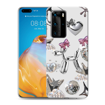 Силиконовый чехол на Huawei P40 Pro с принтом Y2K Силиконовый чехол на Huawei P40 Pro с принтом Y2K