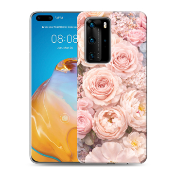 Силиконовый чехол на Huawei P40 Pro с принтом женский Силиконовый чехол на Huawei P40 Pro с принтом женский