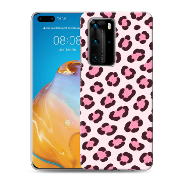 Силиконовый чехол на Huawei P40 Pro с принтом для девочек