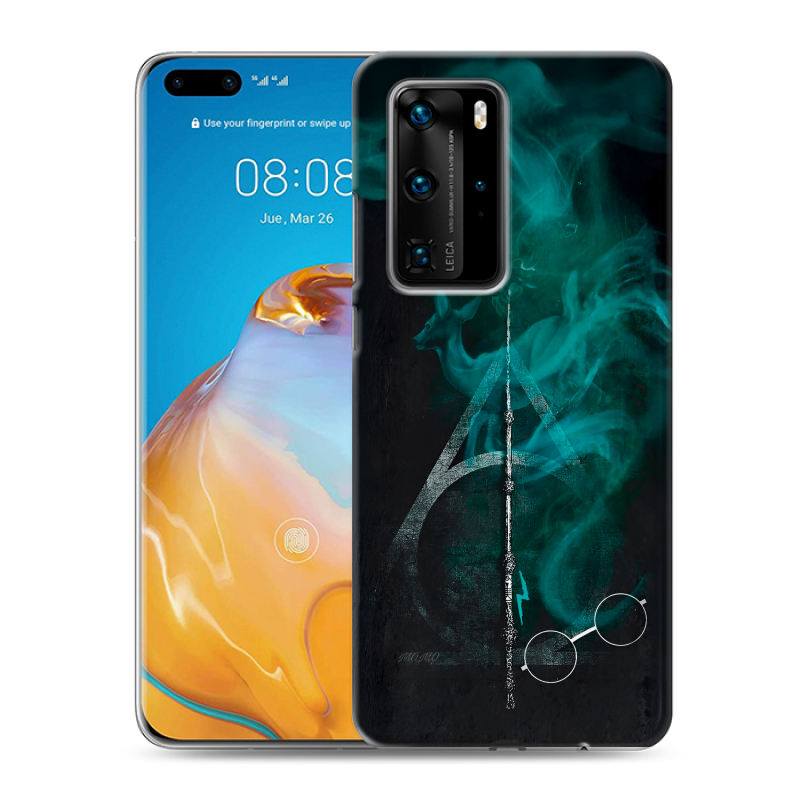 Силиконовый чехол на Huawei P40 Pro с принтом Гарри Поттер Harry Potter Силиконовый чехол на Huawei P40 Pro с принтом Гарри Поттер Harry Potter