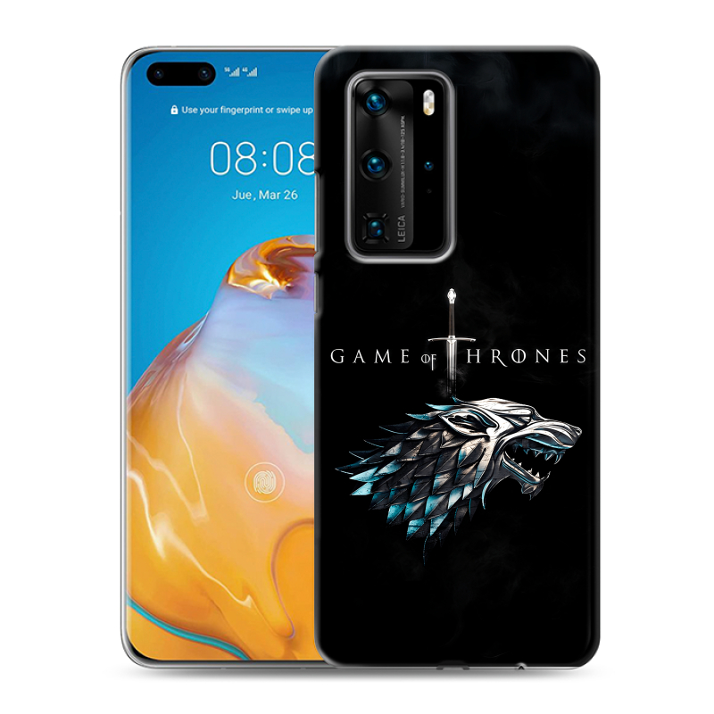 Силиконовый чехол на Huawei P40 Pro с принтом Игра Престолов Game Thrones Силиконовый чехол на Huawei P40 Pro с принтом Игра Престолов Game Thrones