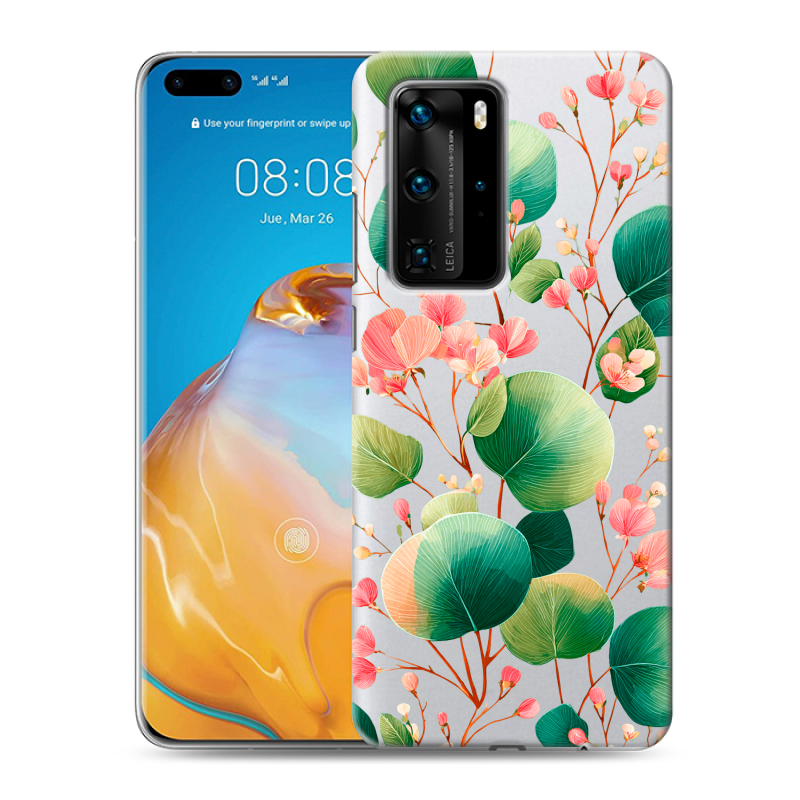 Пластиковый чехол на Huawei P40 Pro с принтом женский Пластиковый чехол на Huawei P40 Pro с принтом женский