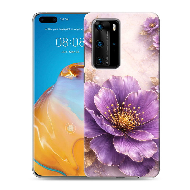 Силиконовый чехол на Huawei P40 Pro с принтом женский Силиконовый чехол на Huawei P40 Pro с принтом женский
