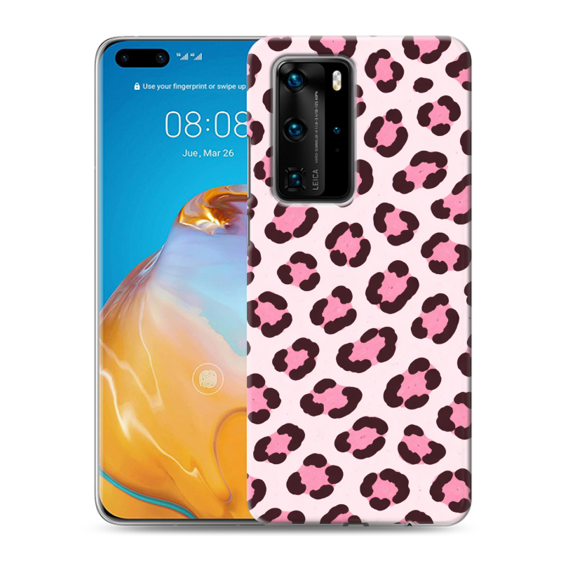Силиконовый противоударный чехол на Huawei P40 Pro с принтом для девочек Силиконовый противоударный чехол на Huawei P40 Pro с принтом для девочек