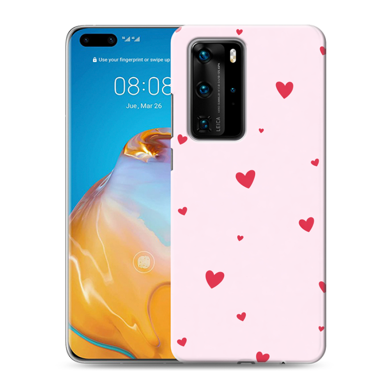 Пластиковый чехол на Huawei P40 Pro с принтом для девочек Пластиковый чехол на Huawei P40 Pro с принтом для девочек
