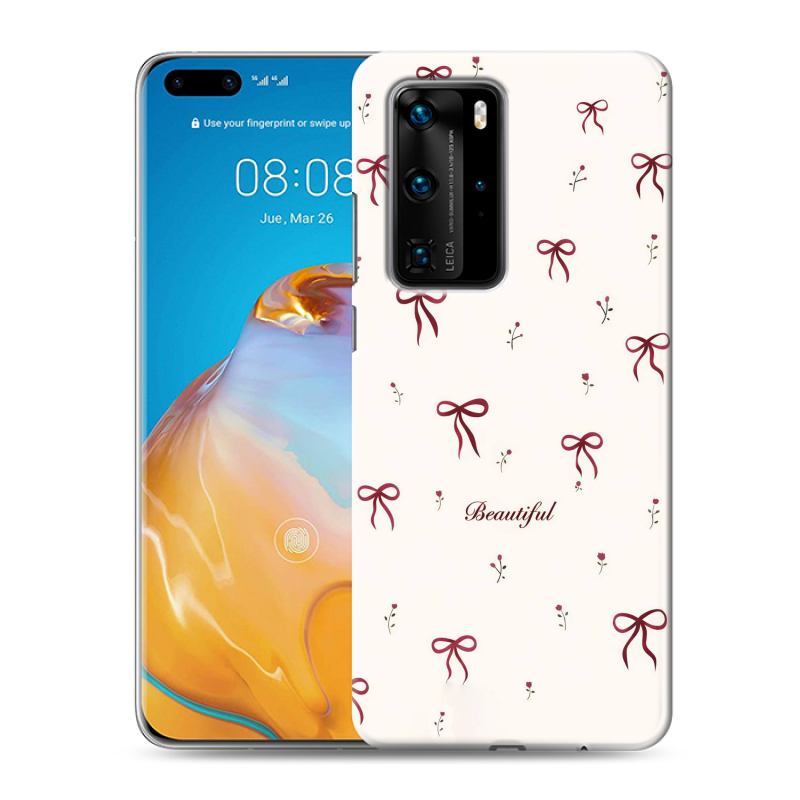 Пластиковый чехол на Huawei P40 Pro с принтом для девочек Пластиковый чехол на Huawei P40 Pro с принтом для девочек