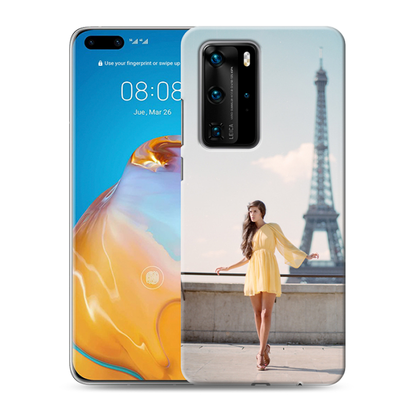 Пластиковый чехол на Huawei P40 Pro с принтом Париж Пластиковый чехол на Huawei P40 Pro с принтом Париж