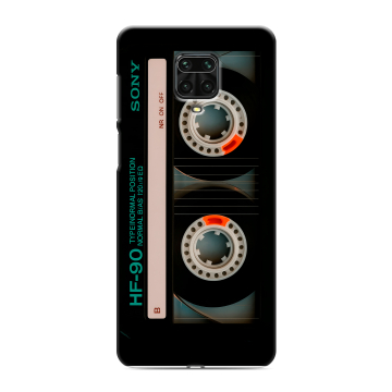 Силиконовый чехол на Xiaomi Redmi Note 9 Pro с принтом Кассета Силиконовый чехол на Xiaomi Redmi Note 9 Pro с принтом Кассета