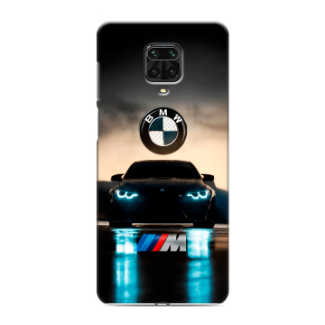 Силиконовый чехол на Xiaomi Redmi Note 9 Pro с принтом БМВ BMW