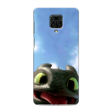 Силиконовый чехол на Xiaomi Redmi Note 9 Pro с принтом Как приручить дракона