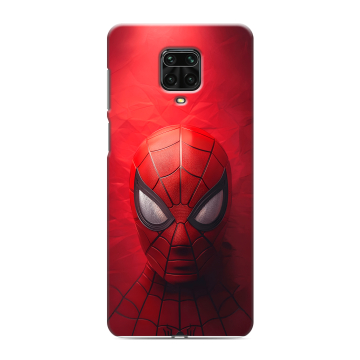 Силиконовый чехол на Xiaomi Redmi Note 9 Pro с принтом Spiderman Человек паук Силиконовый чехол на Xiaomi Redmi Note 9 Pro с принтом Spiderman Человек паук