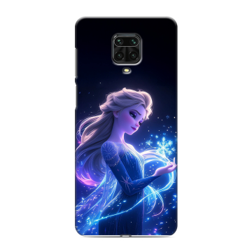 Силиконовый чехол на Xiaomi Redmi Note 9 Pro с принтом Холодное сердце Frozen