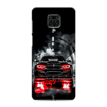 Силиконовый чехол на Xiaomi Redmi Note 9 Pro с принтом BMW БМВ