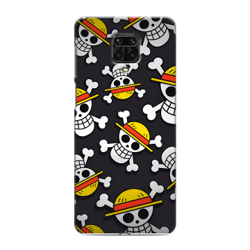 Силиконовый чехол на Xiaomi Redmi Note 9 Pro с принтом One Piece Ван Пис