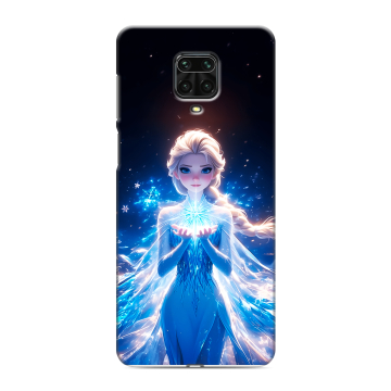Силиконовый чехол на Xiaomi Redmi Note 9 Pro с принтом Холодное сердце Frozen Силиконовый чехол на Xiaomi Redmi Note 9 Pro с принтом Холодное сердце Frozen