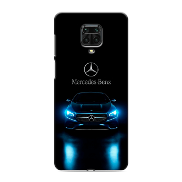 Силиконовый чехол на Xiaomi Redmi Note 9 Pro с принтом Mercedes Мерседес