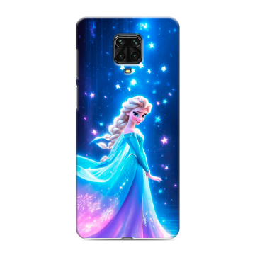 Силиконовый чехол на Xiaomi Redmi Note 9 Pro с принтом Холодное сердце Frozen Силиконовый чехол на Xiaomi Redmi Note 9 Pro с принтом Холодное сердце Frozen