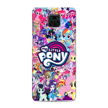 Силиконовый чехол на Xiaomi Redmi Note 9 Pro с принтом My little pony Дружба чудо Силиконовый чехол на Xiaomi Redmi Note 9 Pro с принтом My little pony Дружба чудо
