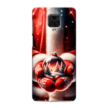 Силиконовый чехол на Xiaomi Redmi Note 9 Pro с принтом Новый год