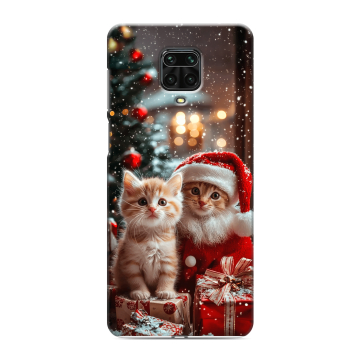 Силиконовый чехол на Xiaomi Redmi Note 9 Pro с принтом Новый год
