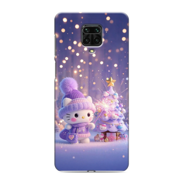 Силиконовый чехол на Xiaomi Redmi Note 9 Pro с принтом Новый год