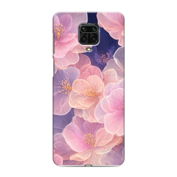 Силиконовый чехол на Xiaomi Redmi Note 9 Pro с принтом женский