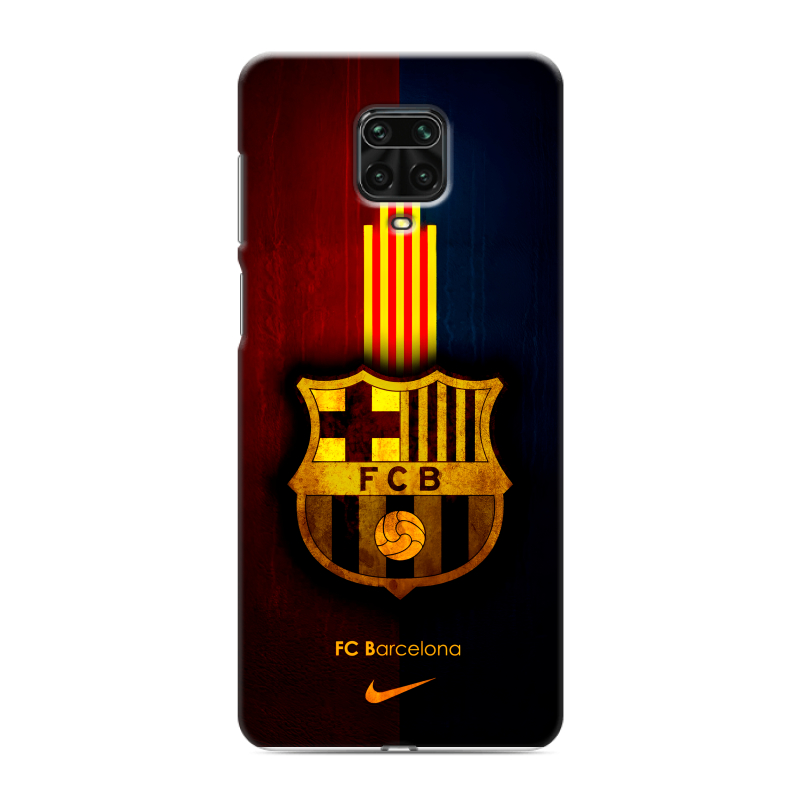 Силиконовый чехол на Xiaomi Redmi Note 9 Pro с принтом Барселона Barcelona Силиконовый чехол на Xiaomi Redmi Note 9 Pro с принтом Барселона Barcelona