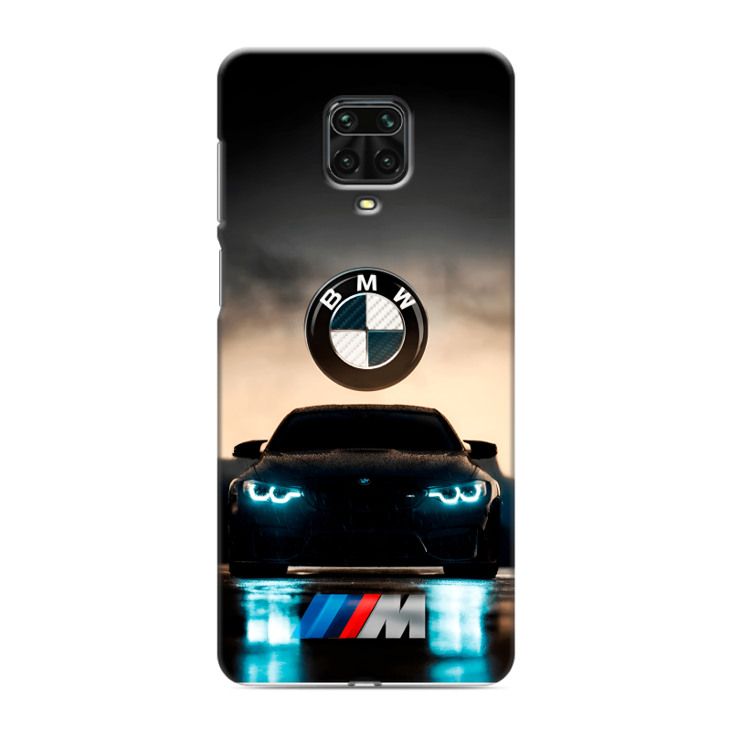 Силиконовый чехол на Xiaomi Redmi Note 9 Pro с принтом БМВ BMW Силиконовый чехол на Xiaomi Redmi Note 9 Pro с принтом БМВ BMW