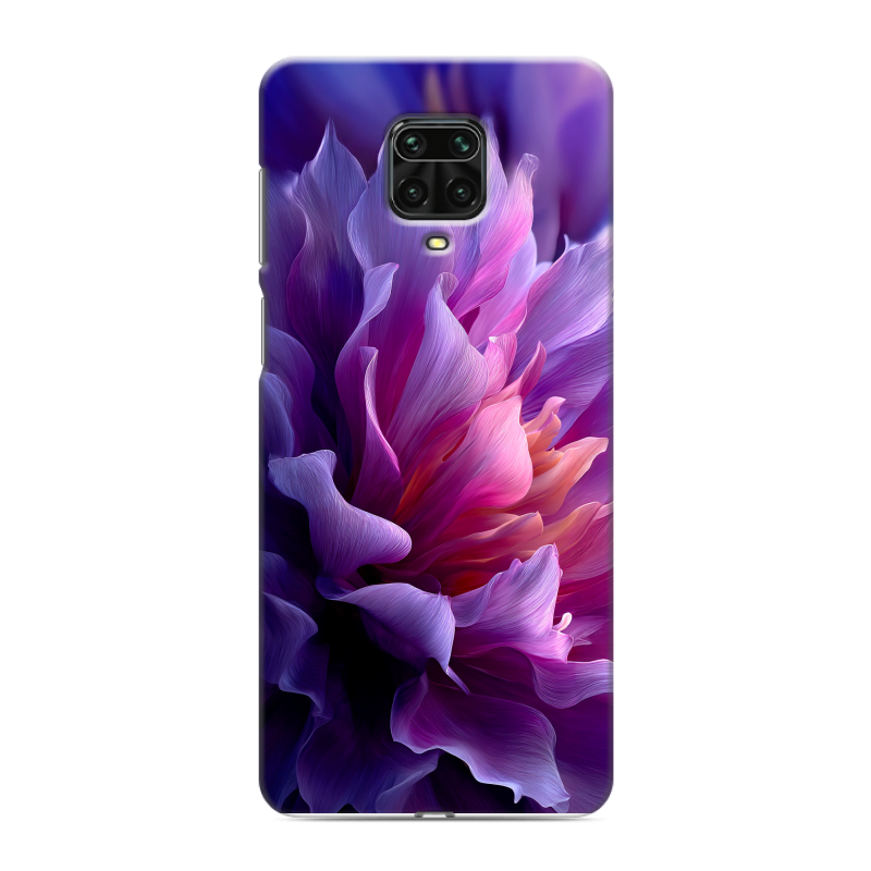Силиконовый чехол на Xiaomi Redmi Note 9 Pro с принтом женский цветы Силиконовый чехол на Xiaomi Redmi Note 9 Pro с принтом женский цветы