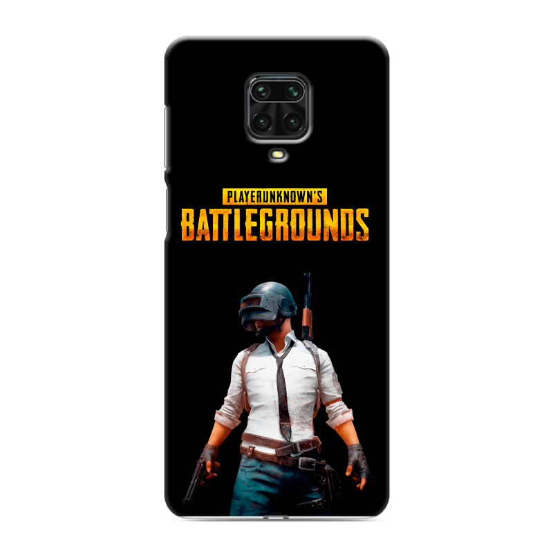 Силиконовый чехол на Xiaomi Redmi Note 9 Pro с принтом PUGB ПАГБ Силиконовый чехол на Xiaomi Redmi Note 9 Pro с принтом PUGB ПАГБ