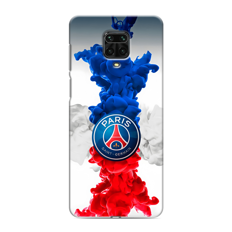 Силиконовый чехол на Xiaomi Redmi Note 9 Pro с принтом PSG ПСЖ Силиконовый чехол на Xiaomi Redmi Note 9 Pro с принтом PSG ПСЖ