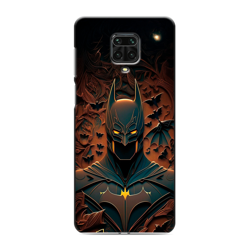 Силиконовый чехол на Xiaomi Redmi Note 9 Pro с принтом Batman Бэтмен Силиконовый чехол на Xiaomi Redmi Note 9 Pro с принтом Batman Бэтмен