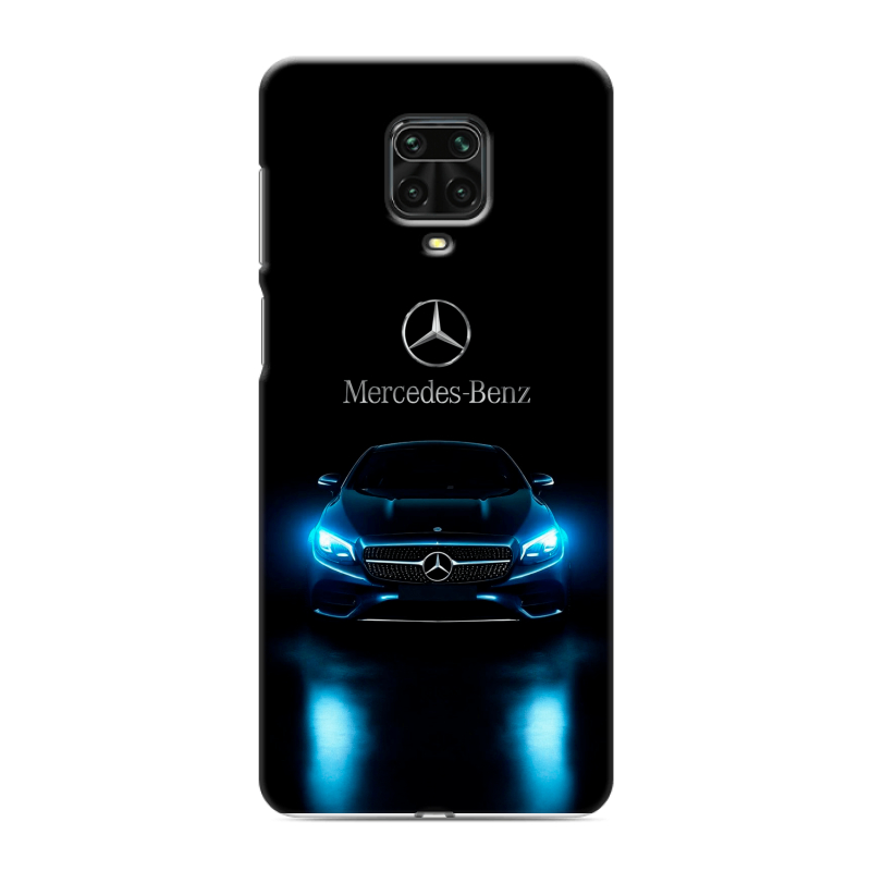 Пластиковый чехол на Xiaomi Redmi Note 9 Pro с принтом Mercedes Мерседес Пластиковый чехол на Xiaomi Redmi Note 9 Pro с принтом Mercedes Мерседес