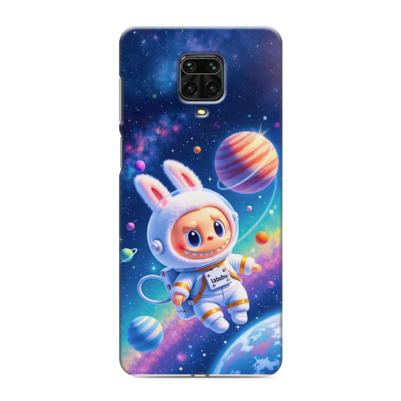 Пластиковый чехол на Xiaomi Redmi Note 9 Pro с принтом Labubu Лабубу Пластиковый чехол на Xiaomi Redmi Note 9 Pro с принтом Labubu Лабубу