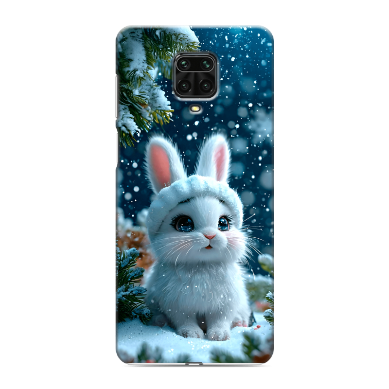 Пластиковый чехол на Xiaomi Redmi Note 9 Pro с принтом Новый год Пластиковый чехол на Xiaomi Redmi Note 9 Pro с принтом Новый год